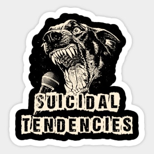 sucial ll darkness Sticker